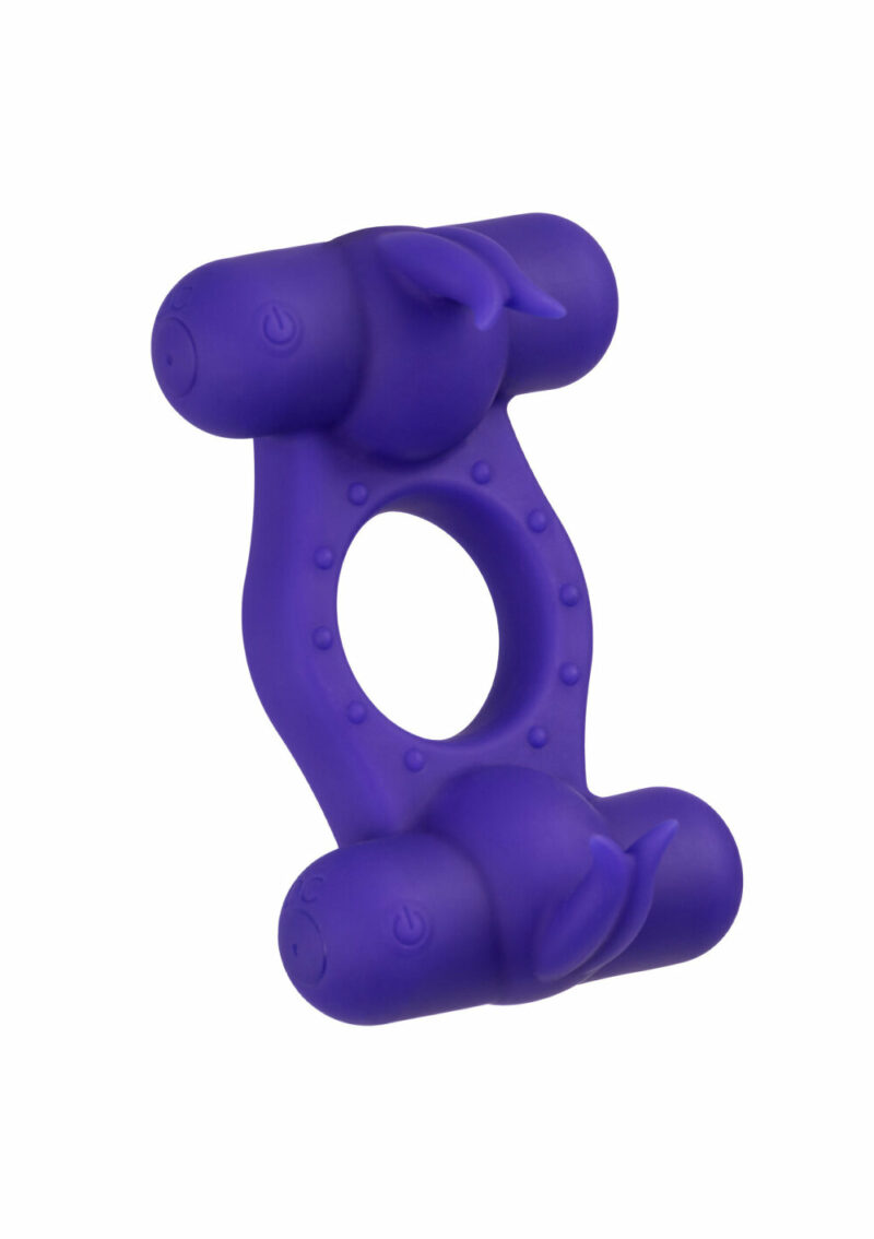CalExotics Silicone Rechargeable Triple Orgasm Enhancer - Afbeelding 4