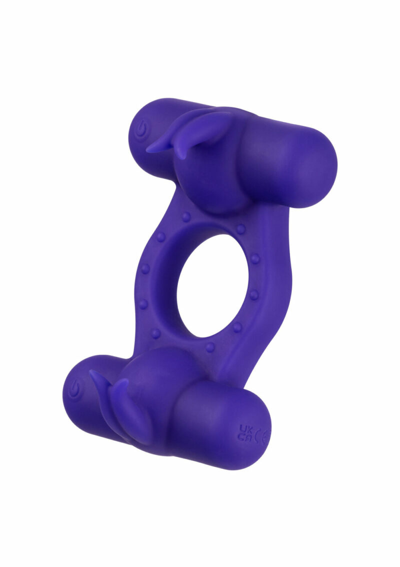 CalExotics Silicone Rechargeable Triple Orgasm Enhancer - Afbeelding 5