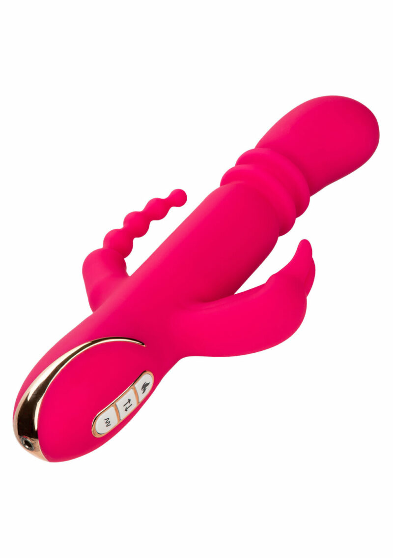 CalExotics Jack Rabbit Signature Heated Triple Fantasy Rabbit - Afbeelding 5