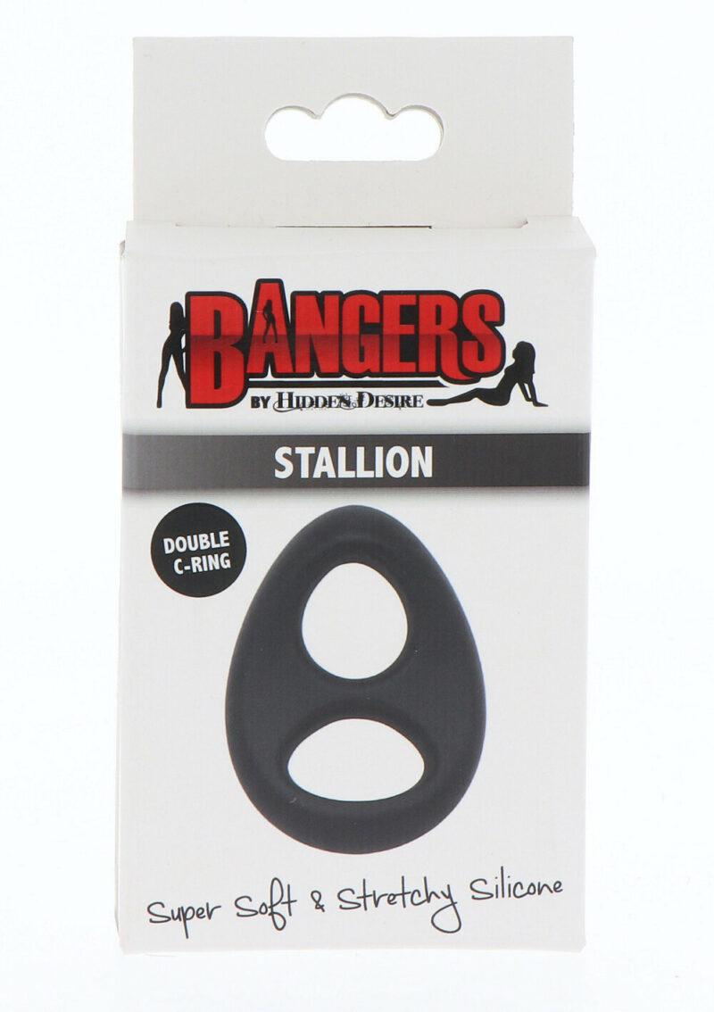 Hidden Desire Bangers C-Rings Soft Silicone Stallion C-Ring - Afbeelding 2