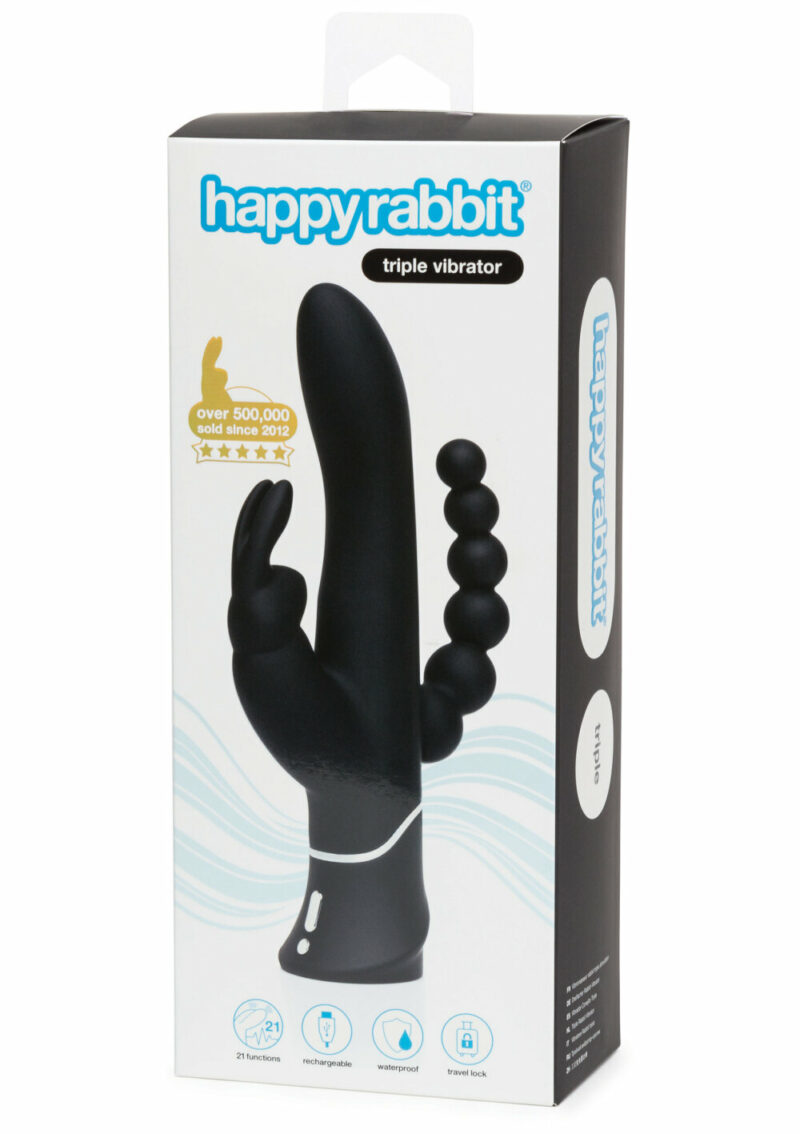 Happy Rabbit Triple Curve Vibrator - Afbeelding 2