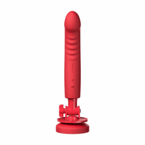 Mission 2 - Vibrerende Zuigcup Dildo met Touch-Sense - Rood
