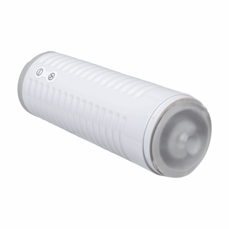 Max 2 - Bluetooth App-gestuurde Mannenmasturbator - Wit - Afbeelding 3