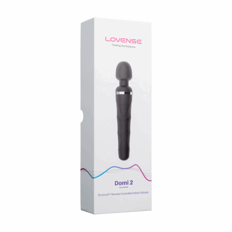 Domi 2 - Bluetooth App-gestuurde Mini Wand Massager - Zwart - Image 4