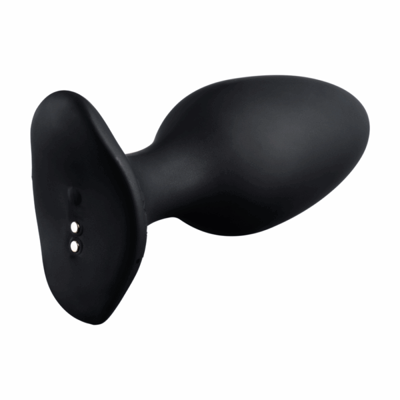 Hush 2 - App-bestuurde Vibrerende Anale Plug - 2,25 / 5,7 cm - Zwart - Image 2