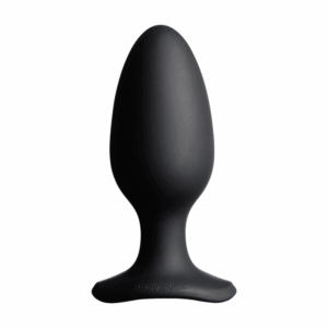 Hush 2 - App-bestuurde Vibrerende Anale Plug - 2,25 / 5,7 cm - Zwart