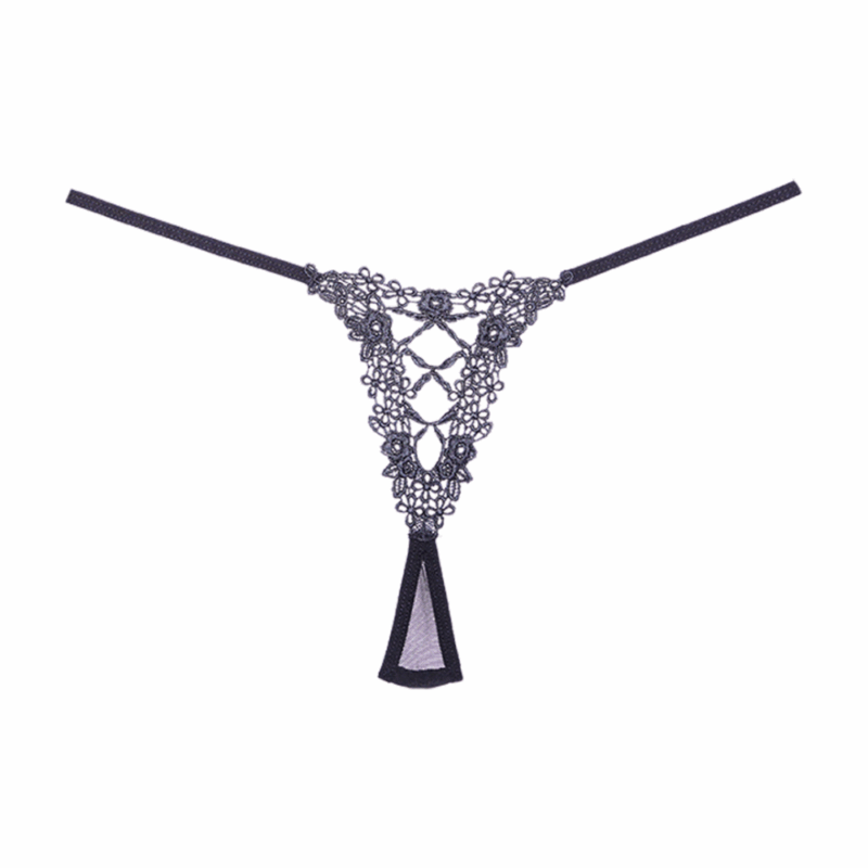 Mesh String - One Size - Zwart - Afbeelding 3