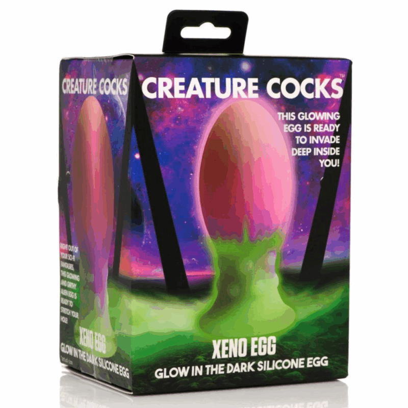 Xeno Egg - Glow in the Dark - Silicone Ei - Afbeelding 2