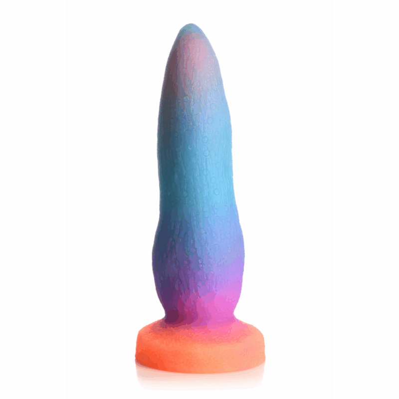 Tenta-Cock - Glow-in-the-Dark Siliconen Dildo - Afbeelding 5