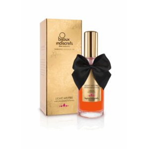 Light My Fire - Verwarmende Massageolie Wilde Aardbei en Honing - Wilde Aardbei  Honing