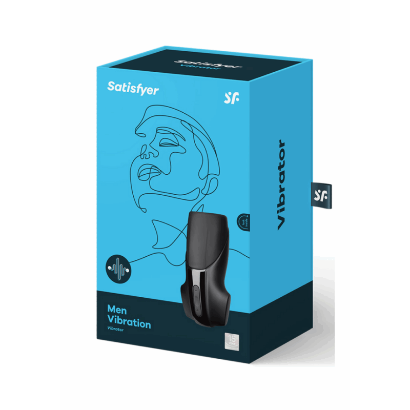 Mannen - Penis Vibrator - Zwart - Afbeelding 5