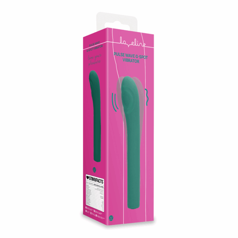 Pulse Wave G-Spot Vibrator - Groene Kristal - Image 5