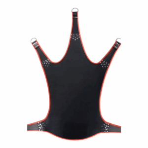 Leren Sling met Rode Bies 5 Punten