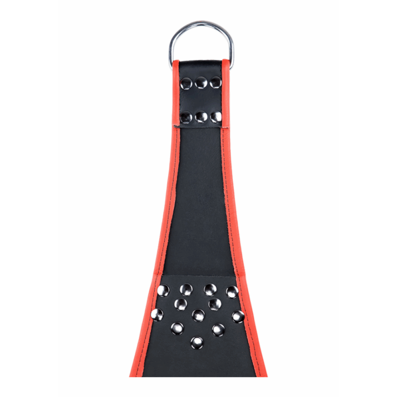 Leren Sling met Rode Bies 5 Punten - Afbeelding 3
