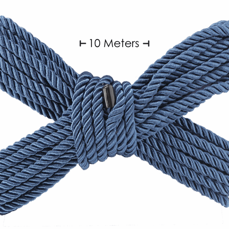 Polyester Bondage Touw - 10 m - Marineblauw