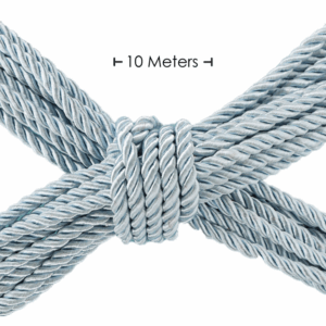 Polyester Bondage Touw - 10 m - Poederblauw