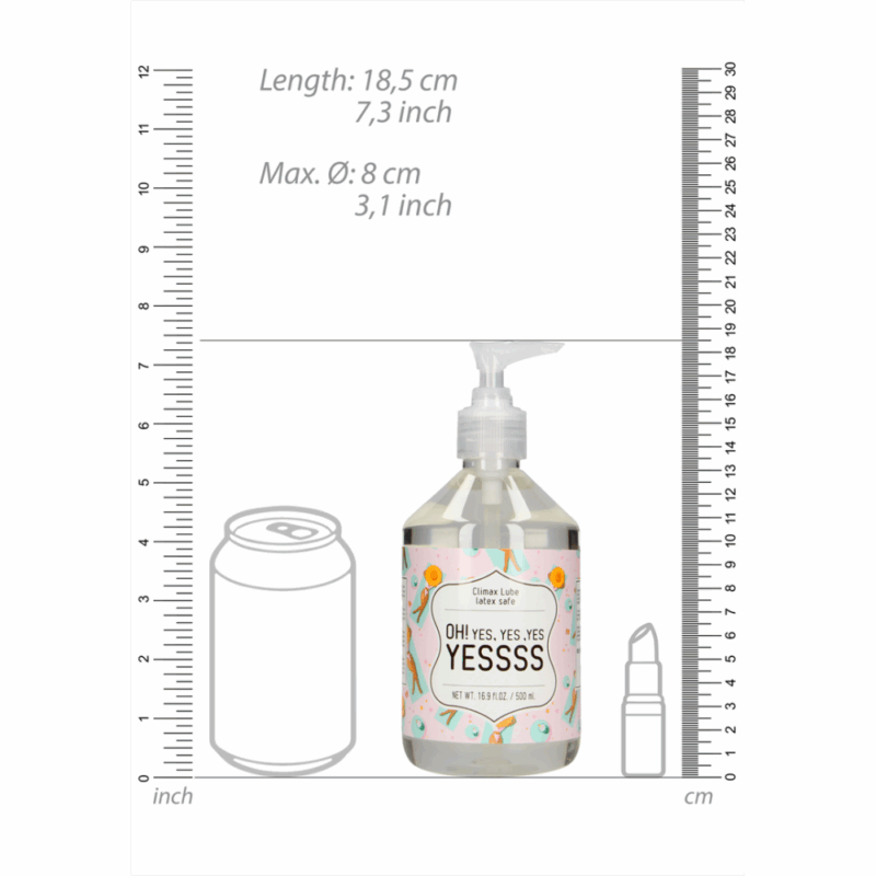 Climax Waterbased Lubricant - OH Ja. Ja. Ja/ 500 ml - Image 3