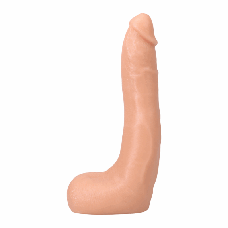 Dan Damage - Realistic ULTRASKYN Dildo - 10 / 25 cm - Vanille - Afbeelding 4