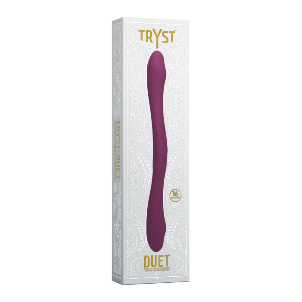 Duet double vibrator – dubbelzijdige vibrator met draadloze afstandsbediening