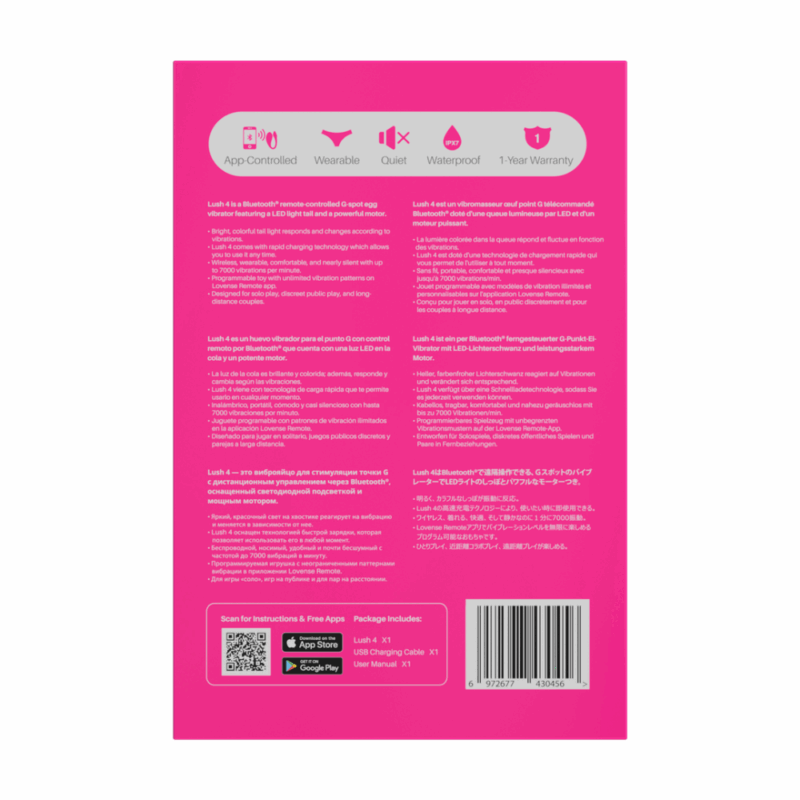Lush 4 Vibrator - Afbeelding 3
