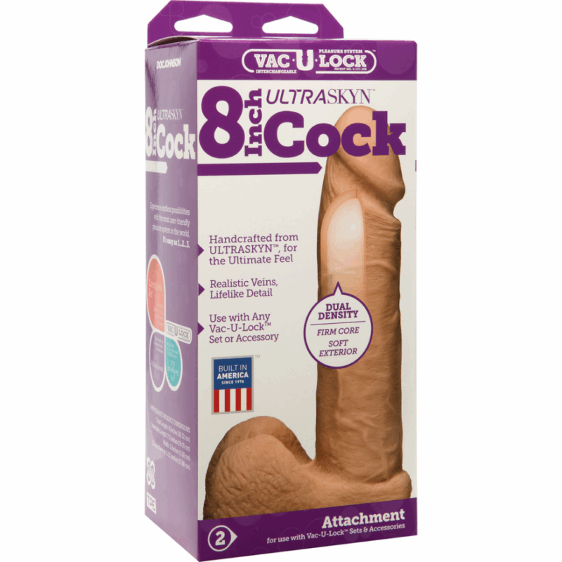 Realistische ULTRASKYN Dildo 20cm - Afbeelding 2