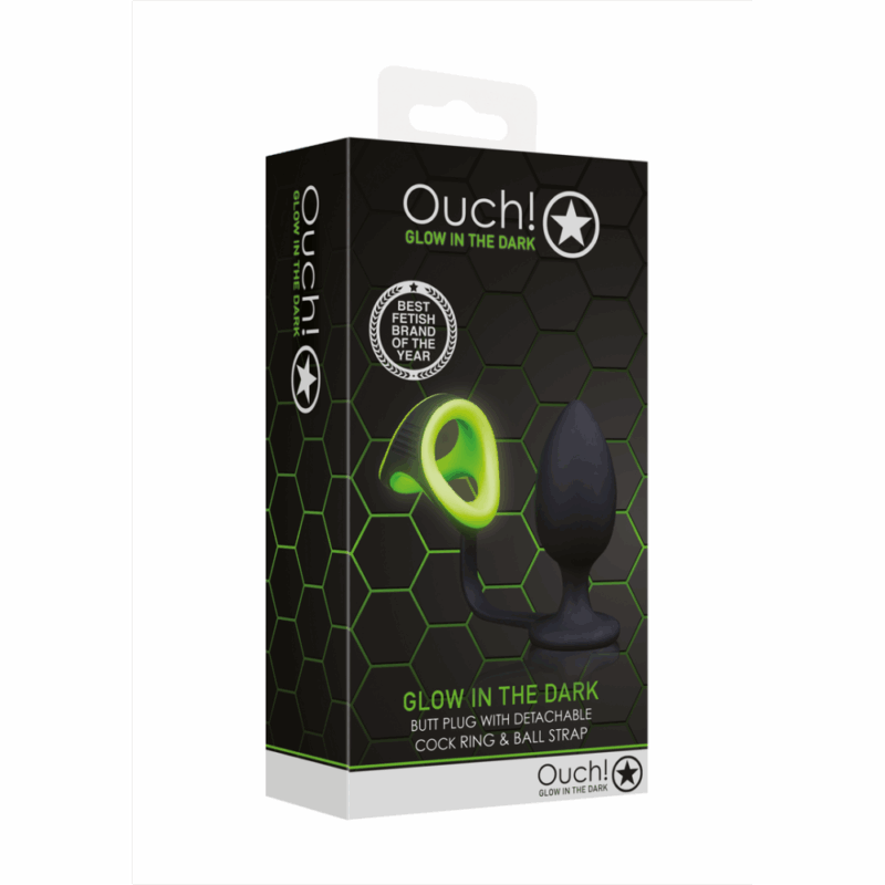 Glow Butt Plug Set - Afbeelding 2