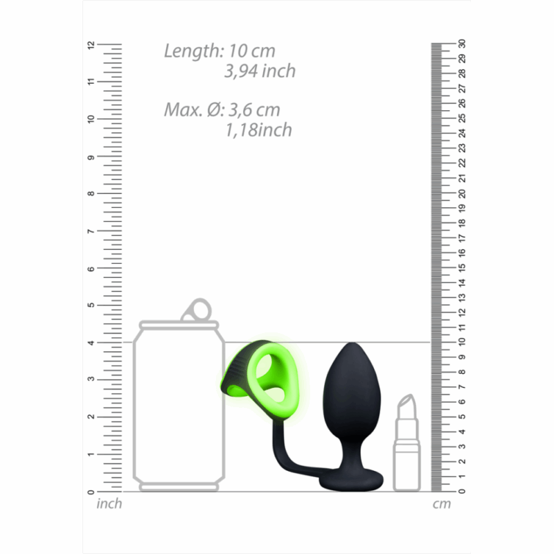 Glow Butt Plug Set - Afbeelding 5