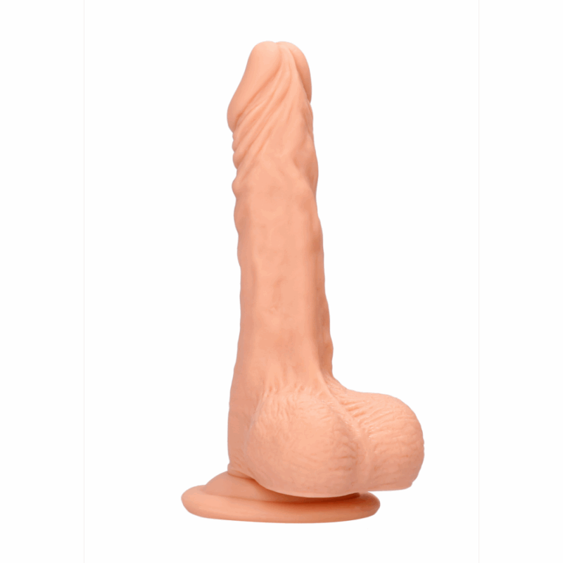 Realistische Dong met Teelballen 20cm