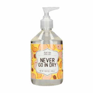 Never Go In Dry Glijmiddel