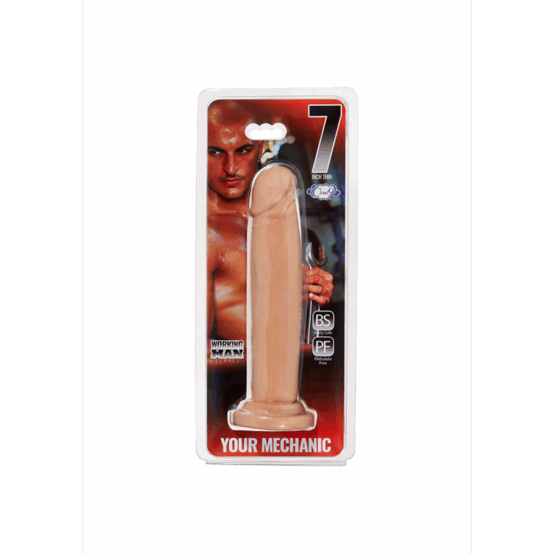 Mechanic Natuurlijke Dildo 18cm - Afbeelding 2