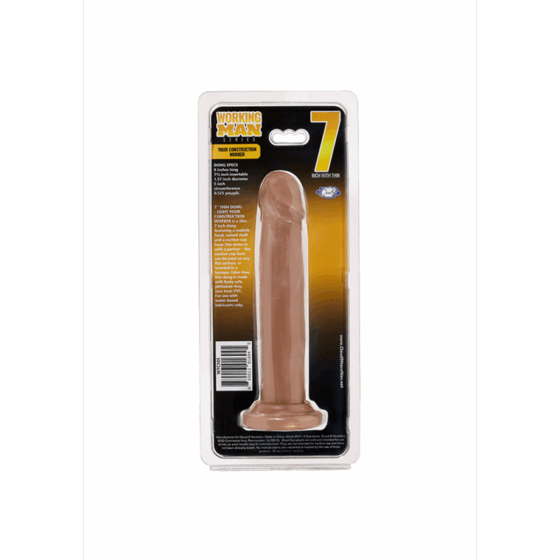 Construction Worker Natuurlijke Dildo 18cm - Afbeelding 3