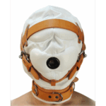 Lederen Deprivatie Kap - Wit