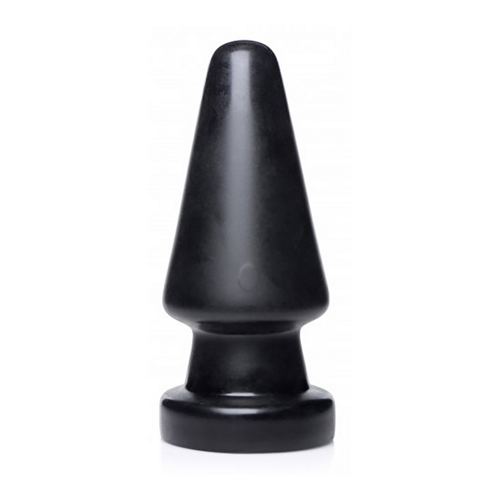 Grote anale plug van stevig materiaal – perfecte diepe stretch voor gevorderden