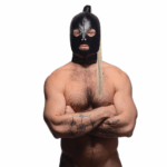 Bondage Masker met Paardenstaart