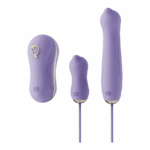 Unicorn sucking vibrator set – 3-in-1 zuig-, tril- en stootfunctie in speels design