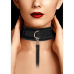 Velvet Halsband met Lijn