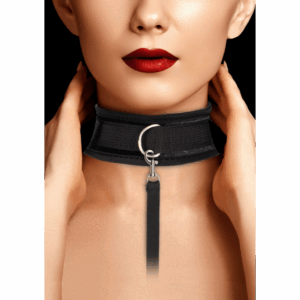 Velvet Halsband met Lijn