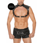 Herenharnas met Halsband - Zwart