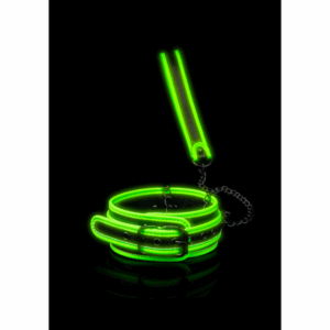 Glow in the Dark Halsband & Leash