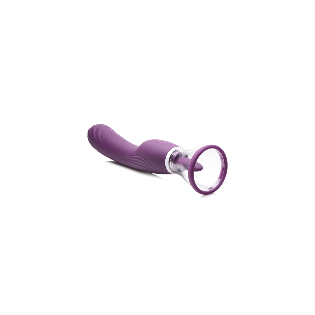 Licking sucking vibrator van silicone – ideaal voor clitorale zuig- en likstimulatie