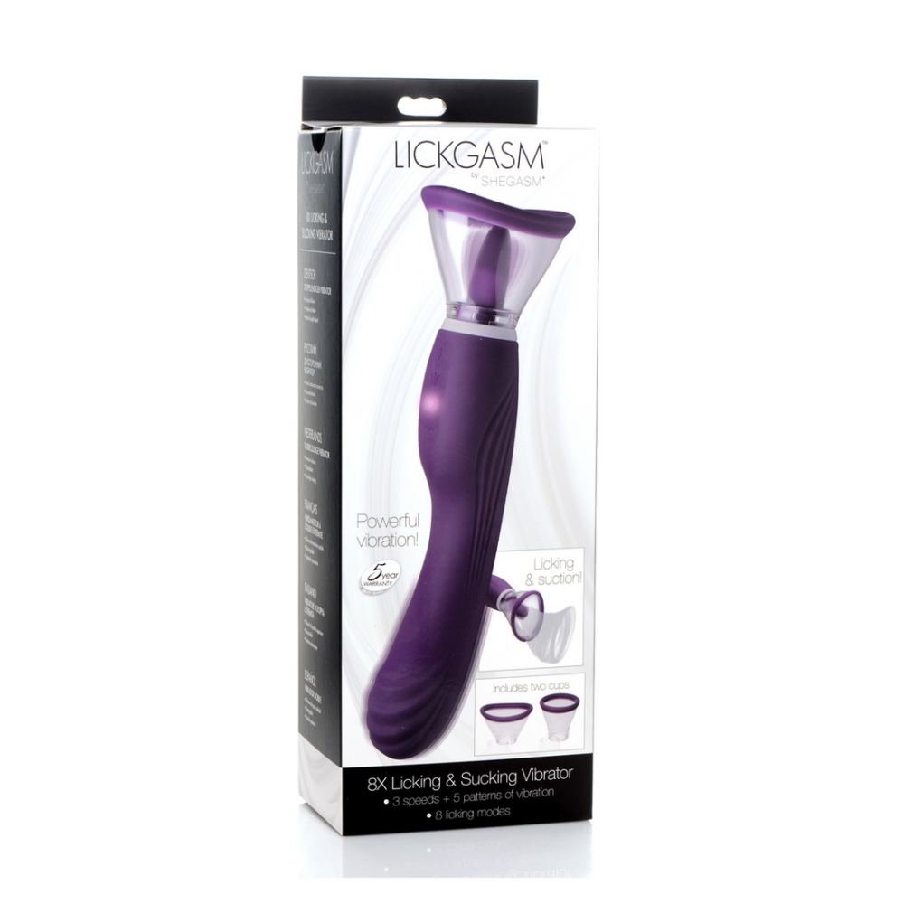 Licking sucking vibrator van silicone – ideaal voor clitorale zuig- en likstimulatie
