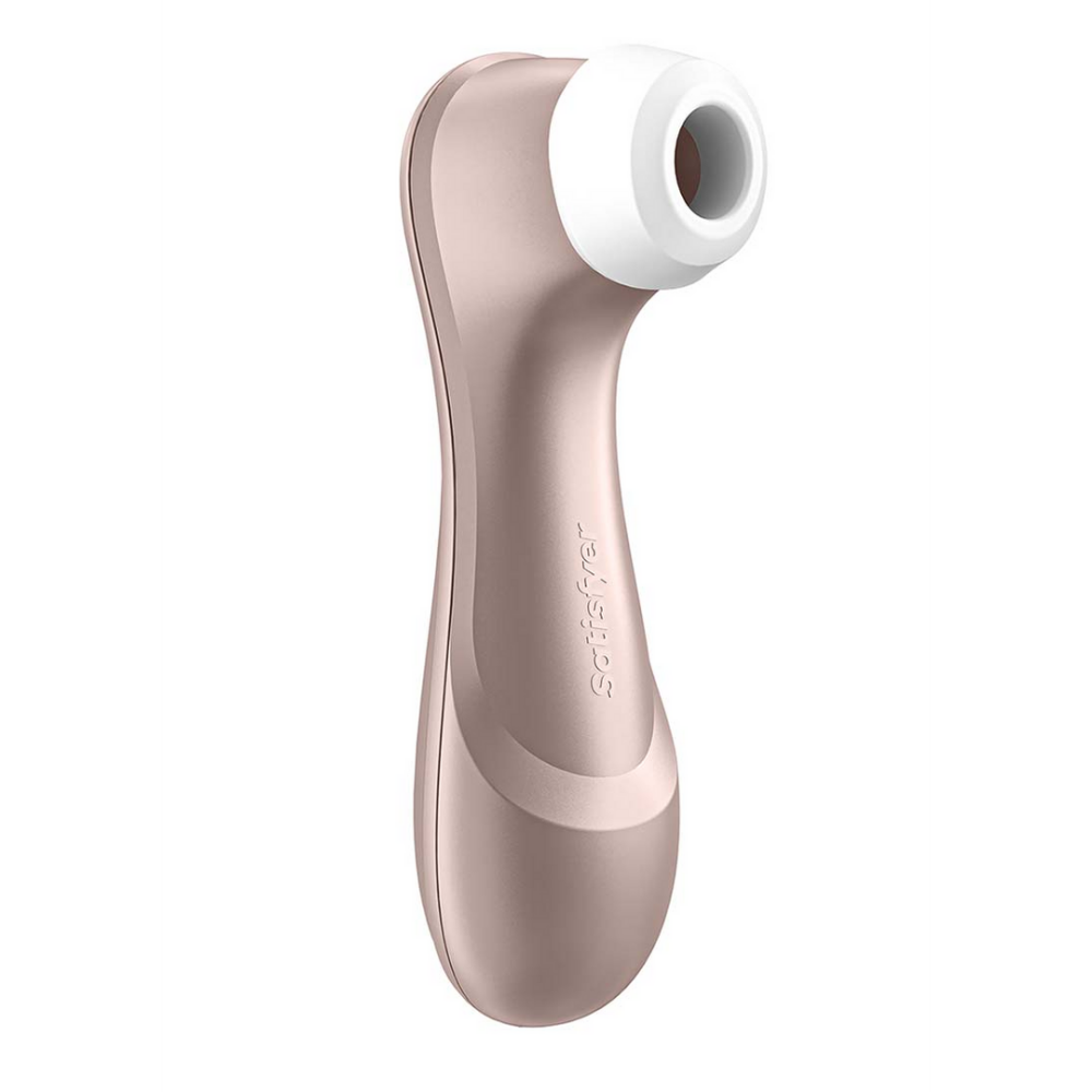 Satisfyer Pro 2 AirPulse – lichtgouden stimulator voor pulserende clitorale stimulatie