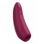 Curvy 1+ AirPulse stimulator – silicone toy met vibratie voor diepe dubbele clitorale stimulatie