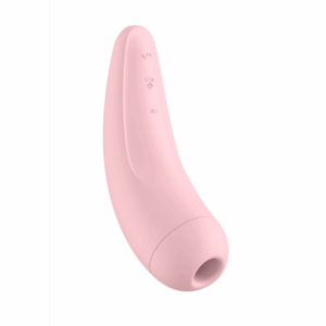 Curvy 2+ AirPulse vibrator in roze – ergonomische luchtdrukstimulator voor gerichte clitorale stimulatie