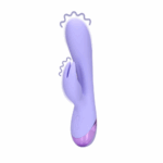 Lavender rabbit vibrator – zachte silicone dubbele stimulatie voor G-spot en clitoris