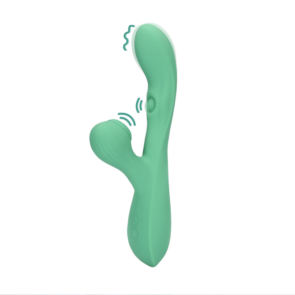Pulse Wave rabbit vibrator – silicone toy met pulserende golfbeweging en tongactie