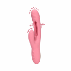 Arabesque rabbit vibrator – silicone toy met flapping beweging en diepe G-spot stimulatie