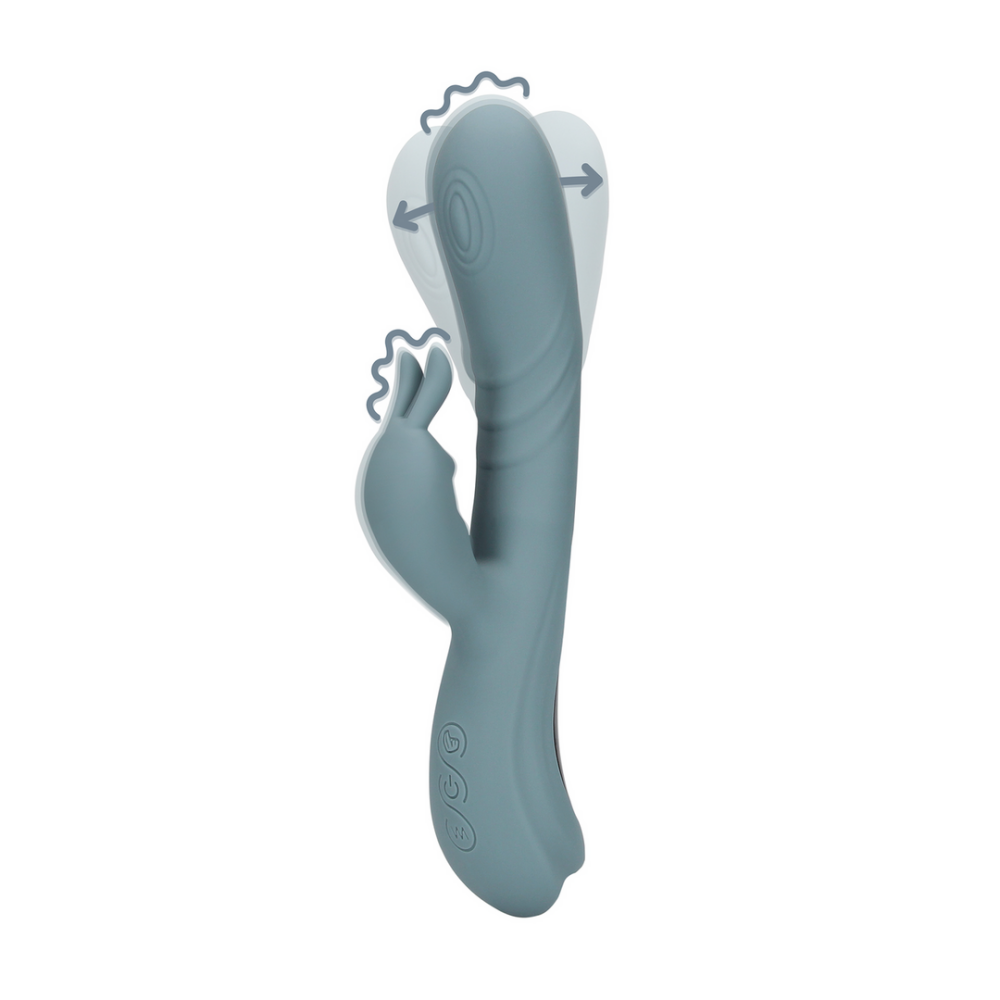 Fingering rabbit vibrator – vingerende G-spot beweging met externe clitorale stimulatie