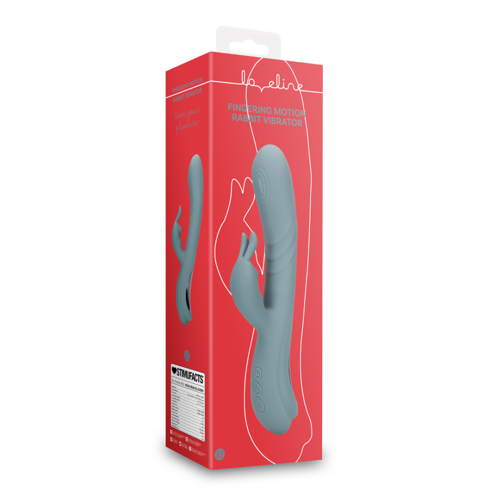 Fingering rabbit vibrator – vingerende G-spot beweging met externe clitorale stimulatie