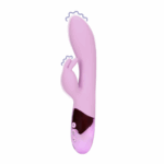 Velvet Soft rabbit vibrator – zachte silicone dubbele stimulatie voor diepe G-spotplezier